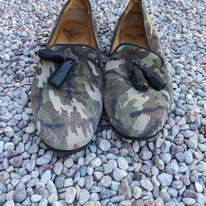 Fluevog (8.5) Cha Cha Camo